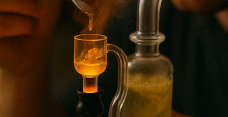 Dabbing Cannabis Concentrate with Precision