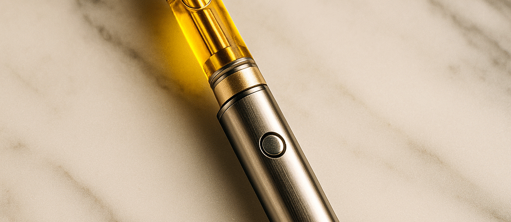 Vaporizer Pen on Marble Surface