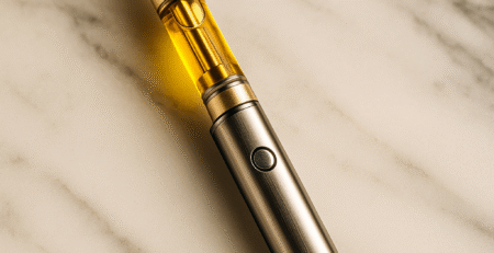 Vaporizer Pen on Marble Surface