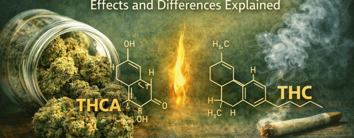 Does THCA get you high – effects and differences explained