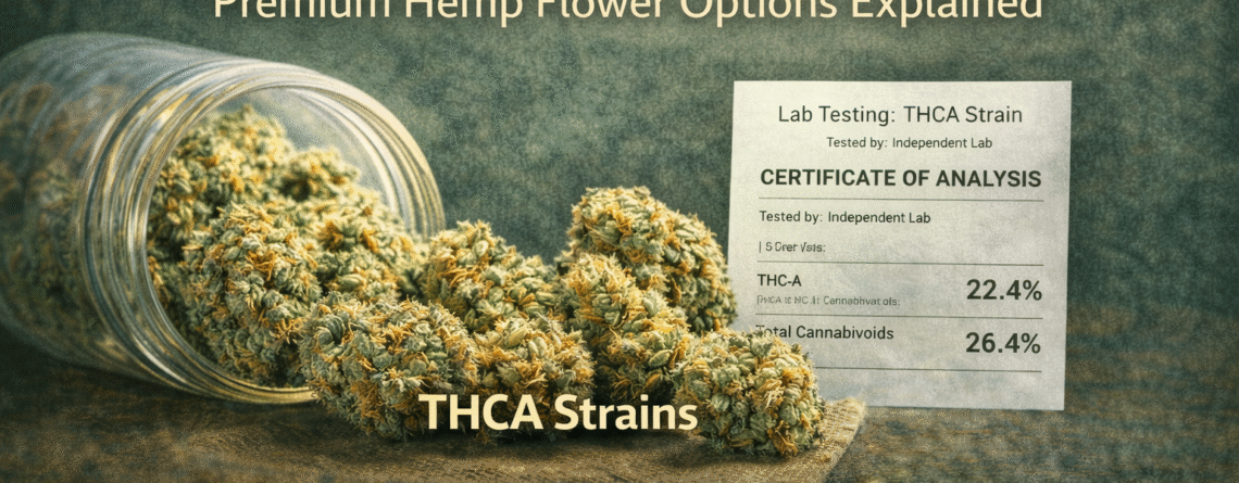 Best THCA strains – premium hemp flower options explained
